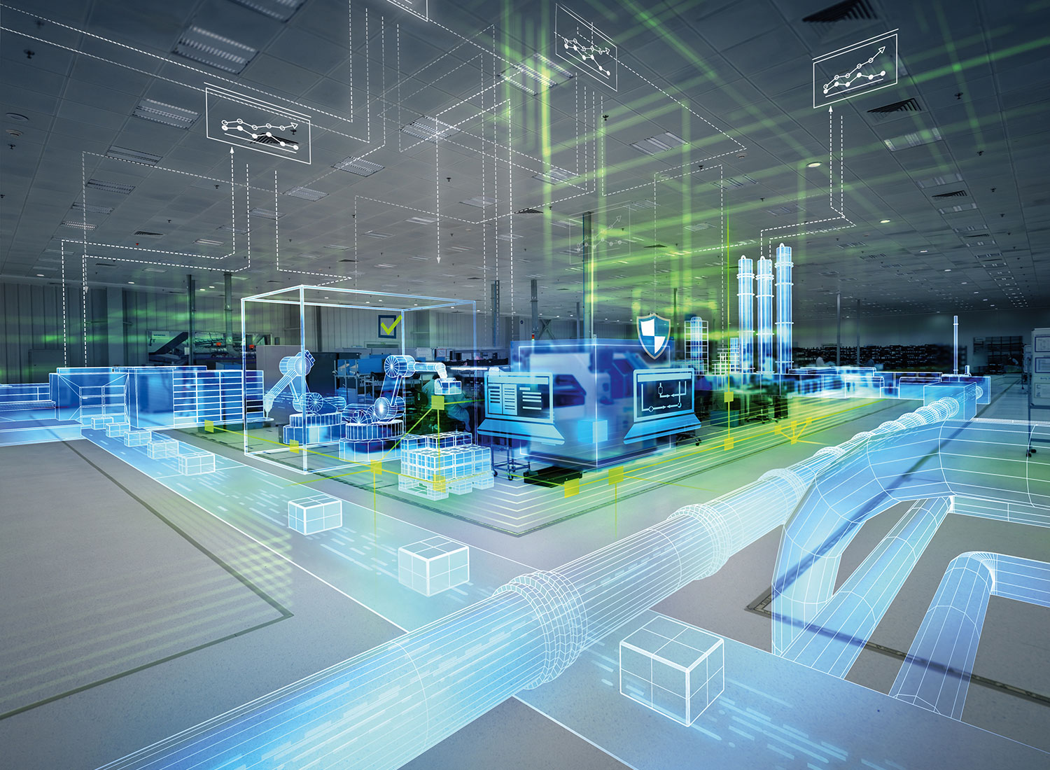 Projektbild smartfactory TU Graz